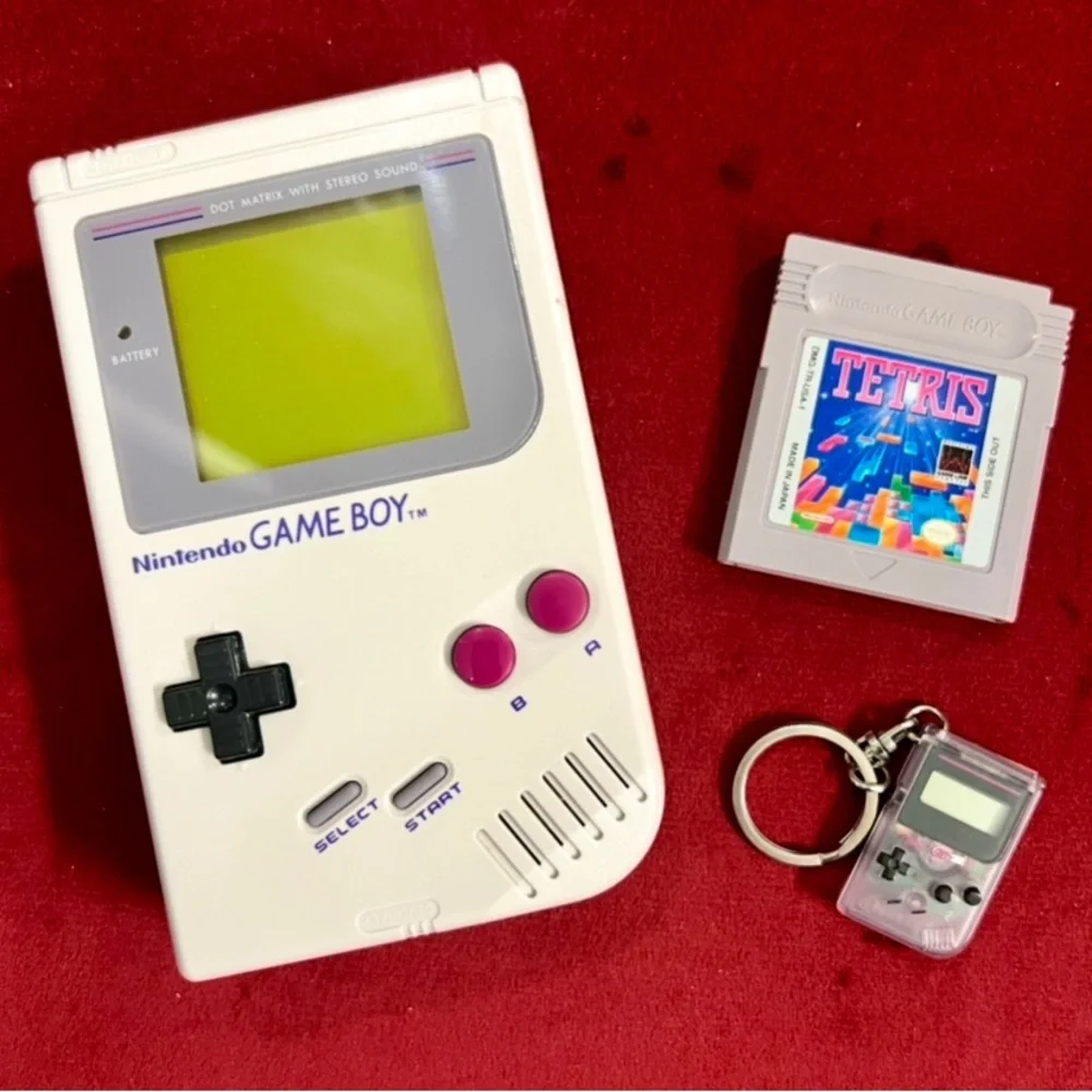 👑✅PRICE FIRM✅ First Original Vintage Nintendo Game Boy with Tetris Game Included